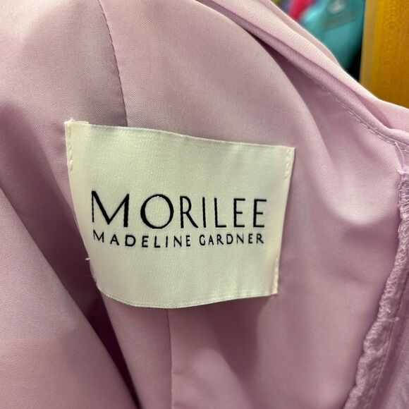 Morilee Ladies 10 Lavender / Light Purple Formal Dress - Picture 7 of 10